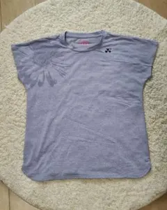 【Mサイズ】グレー 花柄Tシャツ