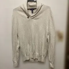Gap メンズ ショールカラー ニット セーター ベージュのサムネイル