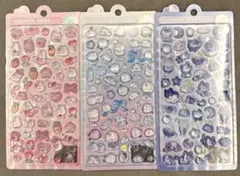 ボンボンドロップシール 3シートセット　まとめ売り　クーリア　正規品