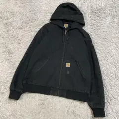 Carhartt カーハート　アクティブジャケット　ダック　ブラック　フェード