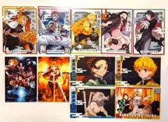 鬼滅の刃 クリアビジュアルポスター 無限列車編 壱 弐 18枚セット おまけ付き