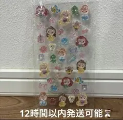 3Dシール　ボンボンドロップシール　ディズニー　プリンセス