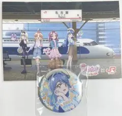 プリキュア 渋谷TSUTAYA ポップアップ 缶バッジ 帆羽くれあ 2点セット