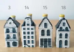 KLM オランダ航空 デルフト ブルーハウス 4棟 NO.3、14、15、18のサムネイル