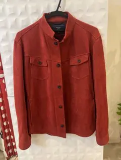 赤 レザージャケット