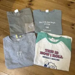 130cm Tシャツ　4枚　おまとめのサムネイル