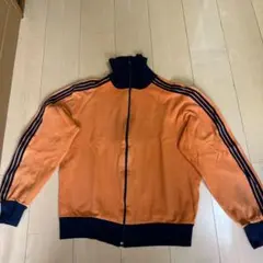 adidas アディダス　トラックジャケット　オレンジ　60s 70s 80s
