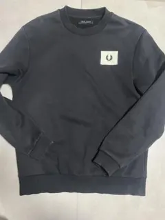 FRED PERRY ブラック スウェット UK10 Lサイズ - メルカリ