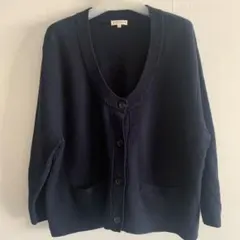 DEMYLEE カーディガン ネイビー ニット S
