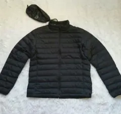 UNIQLO ULTRA LIGHT DOWN ブラック メンズ L 収納袋付き
