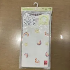UNIQLO BABY 長袖ボディスーツ サイズ70