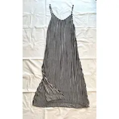 BILLABONG ストライプ キャミワンピース ロング M(USA/XS)