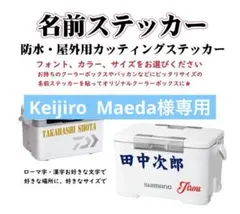 Keijiro Maeda様専用