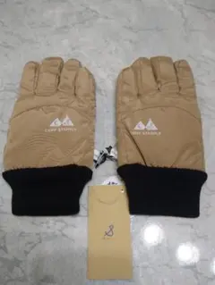 【新品】CAMP STAMPLE 撥水手袋 7-8歳用