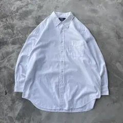 Polo by Ralph Lauren ANDREW ホワイト長袖シャツ 古着