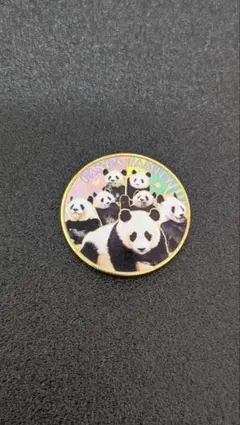 アドベンチャーワールド✨メダル✨パンダ✨記念メダル✨
