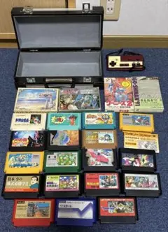 ファミコンソフトセット 希少コントローラー ソフト22本　BOX付き 限定価格