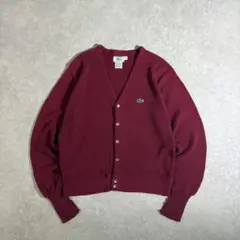 70s〜 Izod Lacoste 青ワニ Cardigan