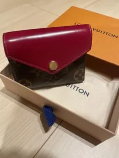 ルイヴィトン 三つ折り財布 ポルトフォイユゾエ 正規品