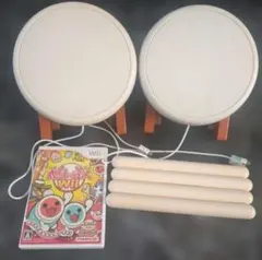 太鼓の達人 Wii 2個セット　ソフト付