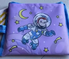 おさるのジョージ　宇宙飛行士　エコバッグ