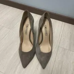 Diana グレー スエード ハイヒール
