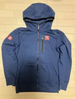 UNIQLO ユニクロ テニス パーカー ブルー　錦織圭モデルのサムネイル