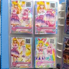非売品】アイカツスターズ！ 虹野ゆめ プロモカード 4枚セット（ちゃお