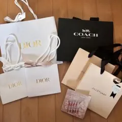 ショッパー Dior・JILLSTUART・COACH
