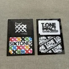SixTONES ツアー ステッカー