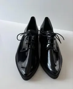 ESPERANZA エナメル レースアップシューズ 24.5㎝