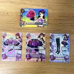 【アイカツカード】PR ローズボンボンコーデセット 紫吹蘭 プレミアム レア