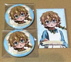 地縛少年花子くん　シジマメイ　フラワーピクニック　缶バッジ　特典