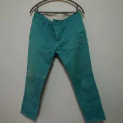 ikka ターコイズ チノパン Lサイズ