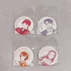 名探偵コナン 限定 ペンシルアート缶バッジ 赤井秀一 黒羽盗一 世良真純 榎本梓