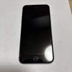 Apple iPhone 6 シルバー 本体　64G 画面上部に黒い線有り