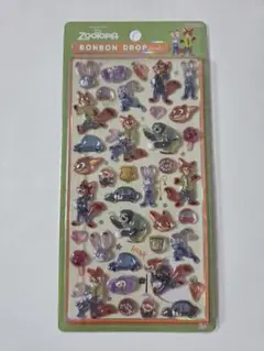 正規品　ズートピアボンボンドロップシール