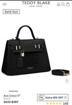 H291 未使用級✨ テディブレイク　ハンドバッグ　2way レザー　チャーム H291 未使用級✨ テディブレイク ハンドバッグ 2way レザー チャーム