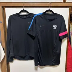 Nike Dri-FIT サッカーシャツ ランニング　長袖セットのサムネイル