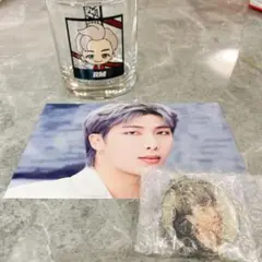 RM◆BTS展示会◆キーホルダー／ポストカード／グラス◆横浜アソビル