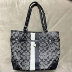 Coach ショルダーバッグ グレー/ブラック