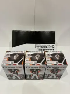 新品未開封3体 新世紀エヴァンゲリオン EVA-FRAME-DX 02 ゼルエル