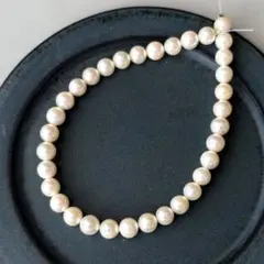 《B》照り強 高品質 あこや真珠　6.5-7.0㎜
