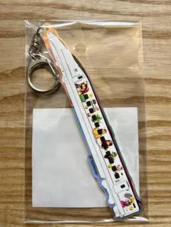 スーパーマリオ×JR九州　九州新幹線つばめ　マリオトレイン　アクリルキーホルダー