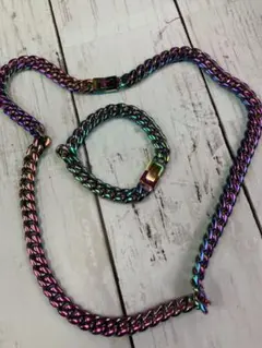 KRKC&CO 60センチネックレス　ブレスレットセット