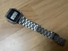 CASIO A158W デジタル腕時計 실버