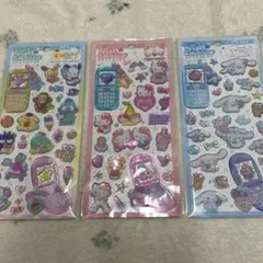 平成はっぴーフォンシール　３枚セット　新品未開封