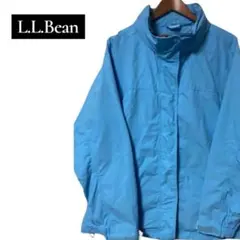 L.L.Bean ナイロンジャケット 3X 水色 ビッグサイズ