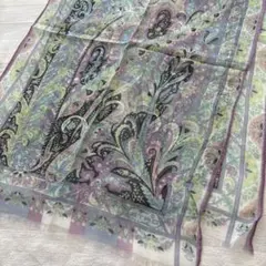 未使用　エトロ　シルク　ストール　ETRO ペイズリー　イタリア製　ITALY