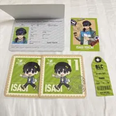 ブルーロック カフェ 潔世一 パスポート風ノート コースター カード 特典